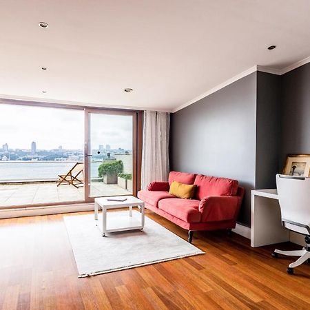 Апартаменты Duplex Flat W Panoramic Bosphorus View And Terrace Стамбул Экстерьер фото