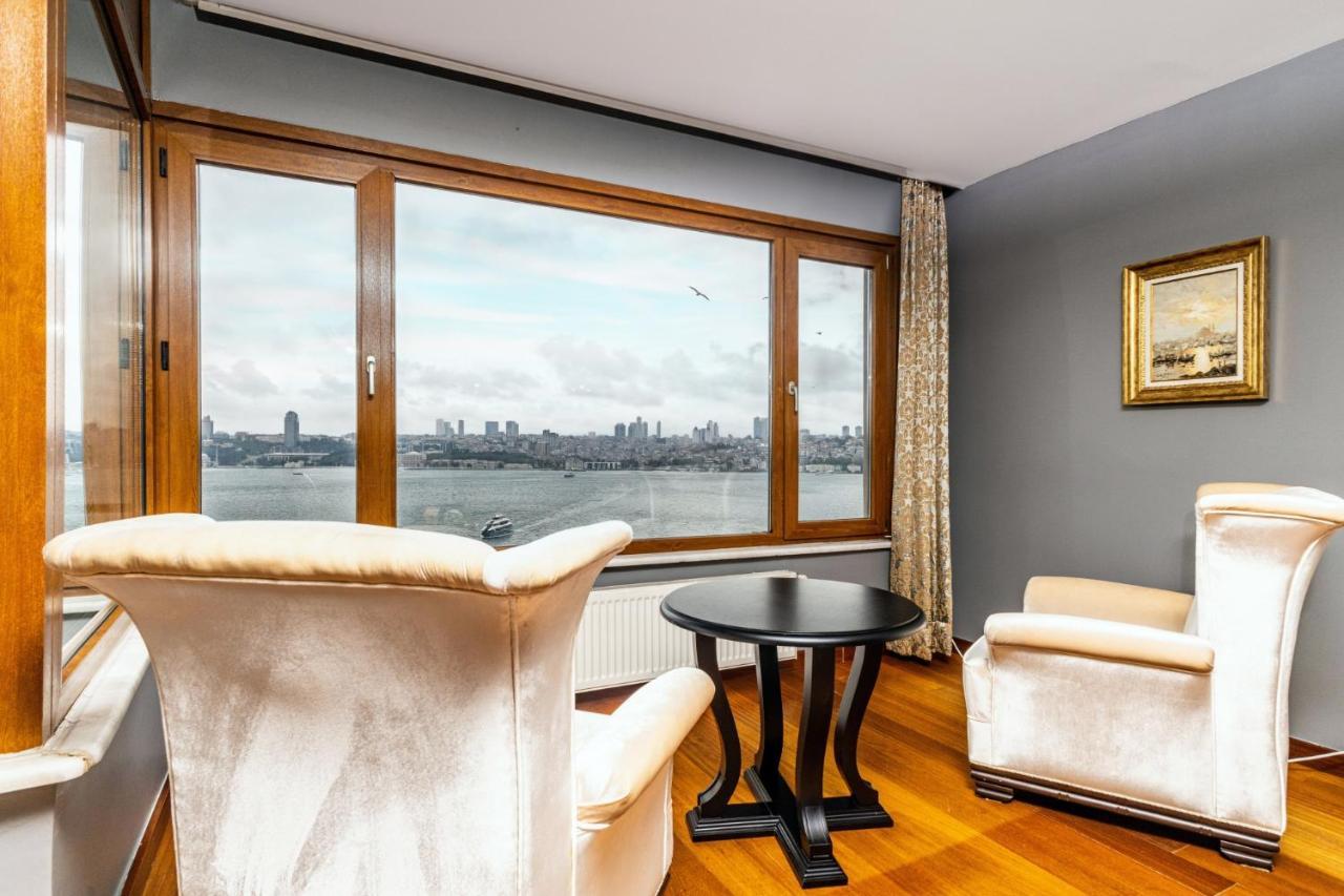 Апартаменты Duplex Flat W Panoramic Bosphorus View And Terrace Стамбул Экстерьер фото