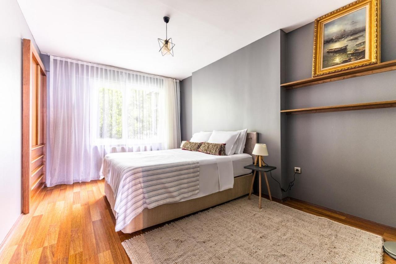 Апартаменты Duplex Flat W Panoramic Bosphorus View And Terrace Стамбул Экстерьер фото